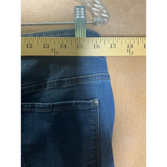 Gloria Vanderbilt All Around Slimming Effect Womens Size 16 Blue Denim Jeans - Picture 6 of 9